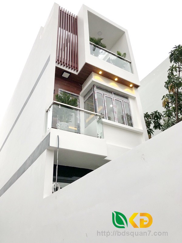 Bán nhà 2 lầu sân thượng mặt tiền hẻm 2056 Huỳnh Tấn Phát Nhà Bè.